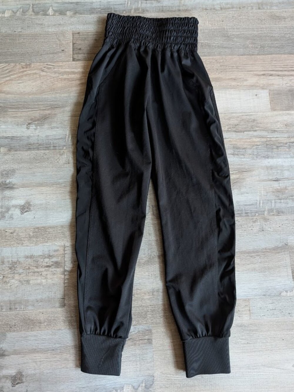 Five Dancewear Hannah Joggers Black Smocked Waist * Youth XL
